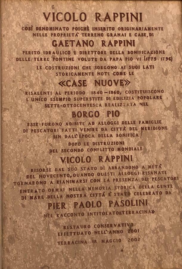 Vicolo Dei Pescatori Terracina Exterior foto